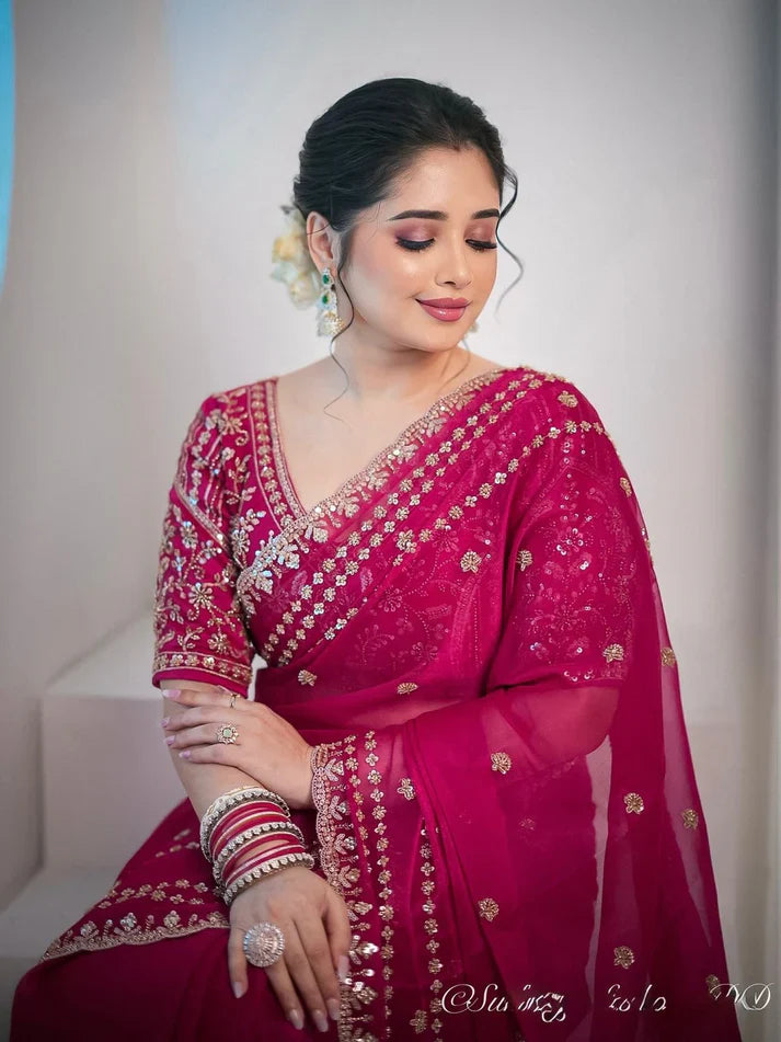 A Royal Touch of Space Silk Elegance sarre