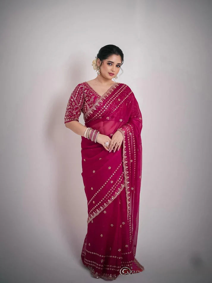 A Royal Touch of Space Silk Elegance sarre