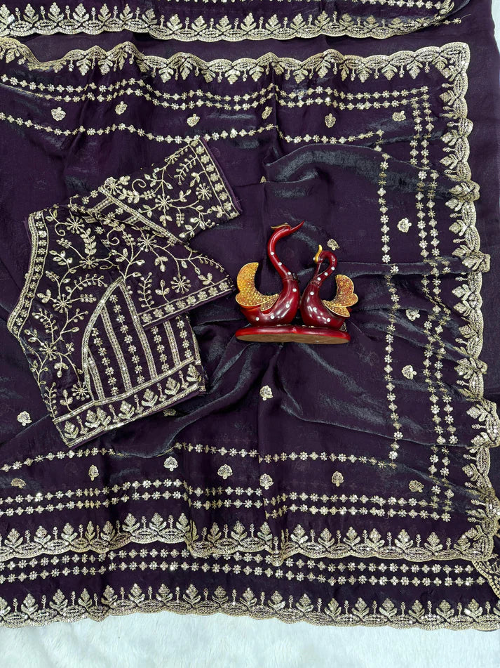 A Royal Touch of Space Silk Elegance sarre