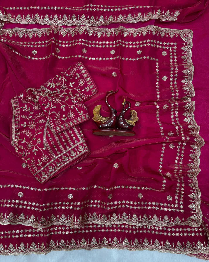 A Royal Touch of Space Silk Elegance sarre