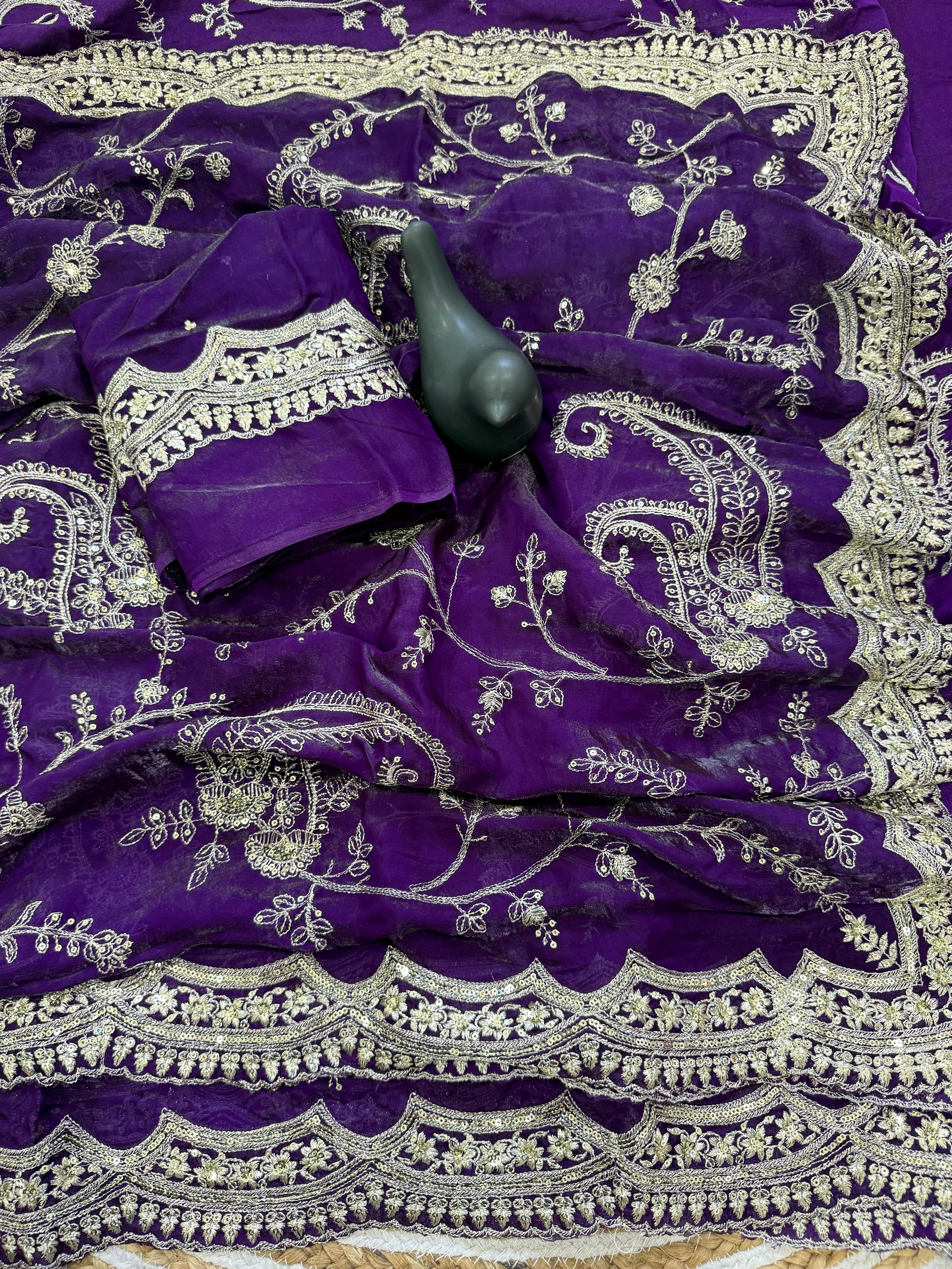 Premium Designer Space Silk Saree Collection