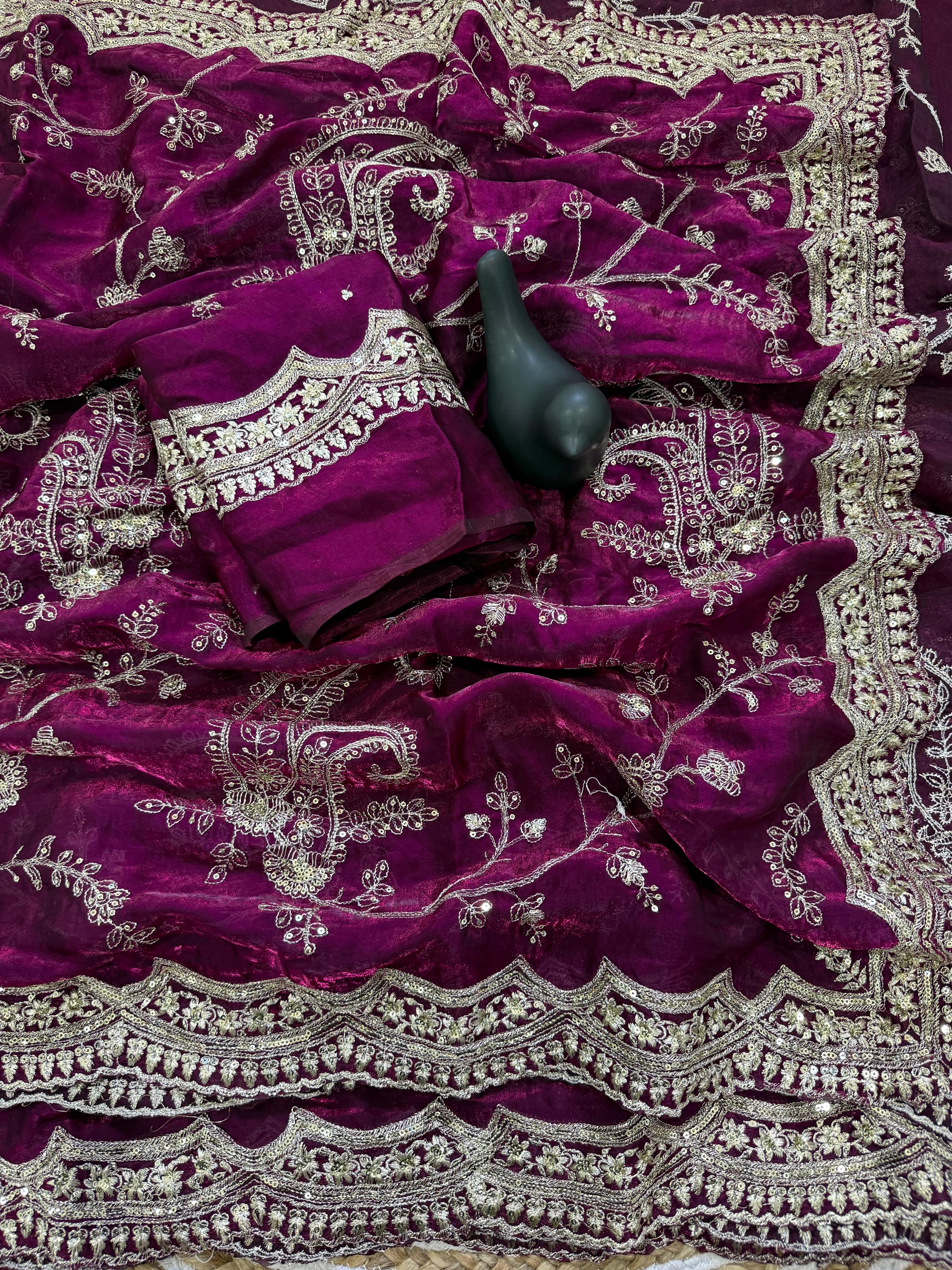 Premium Designer Space Silk Saree Collection