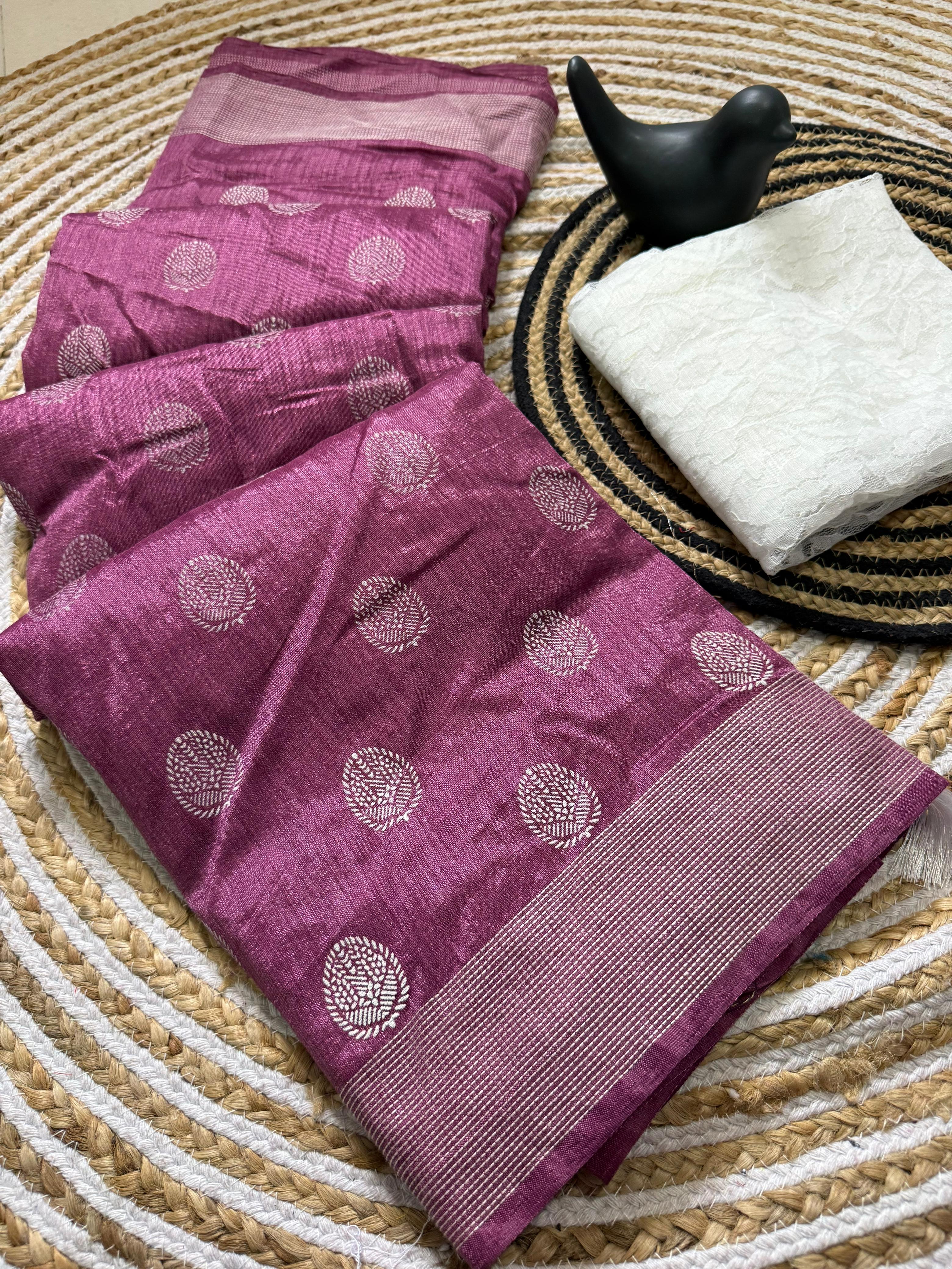 ✨ Bollywood Style Shimmer Vichitra Silk Designer Saree ✨