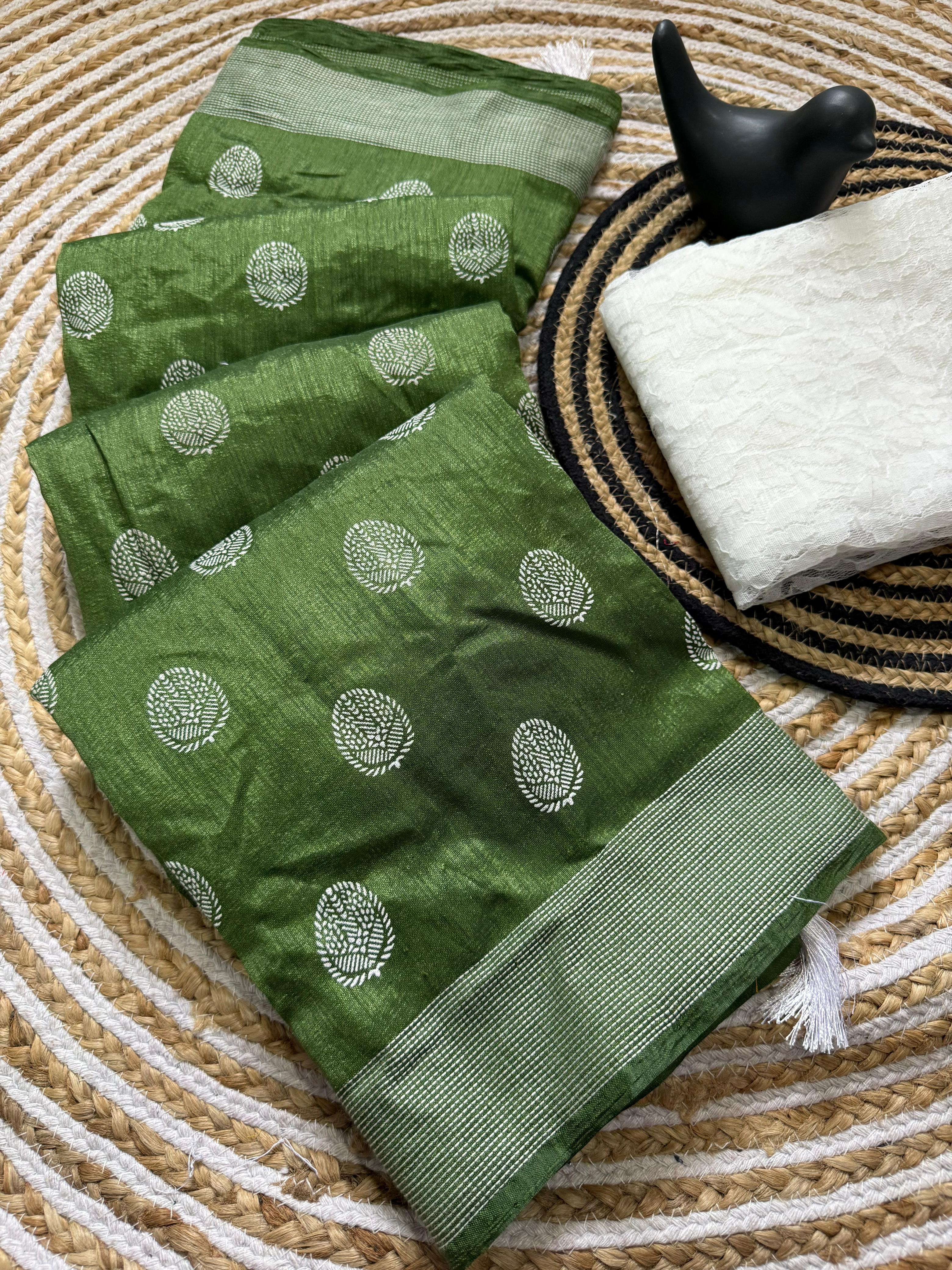 ✨ Bollywood Style Shimmer Vichitra Silk Designer Saree ✨