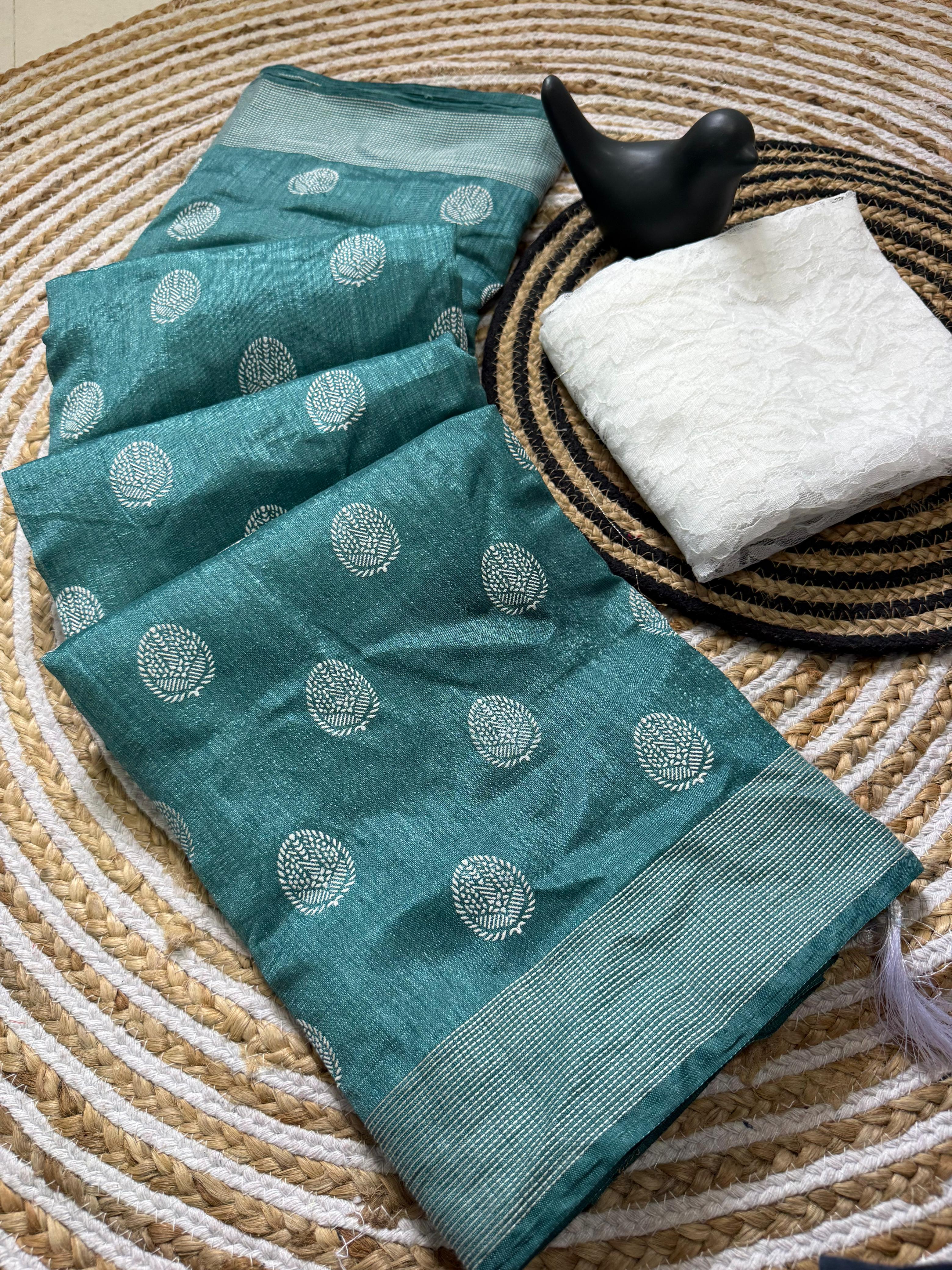 ✨ Bollywood Style Shimmer Vichitra Silk Designer Saree ✨