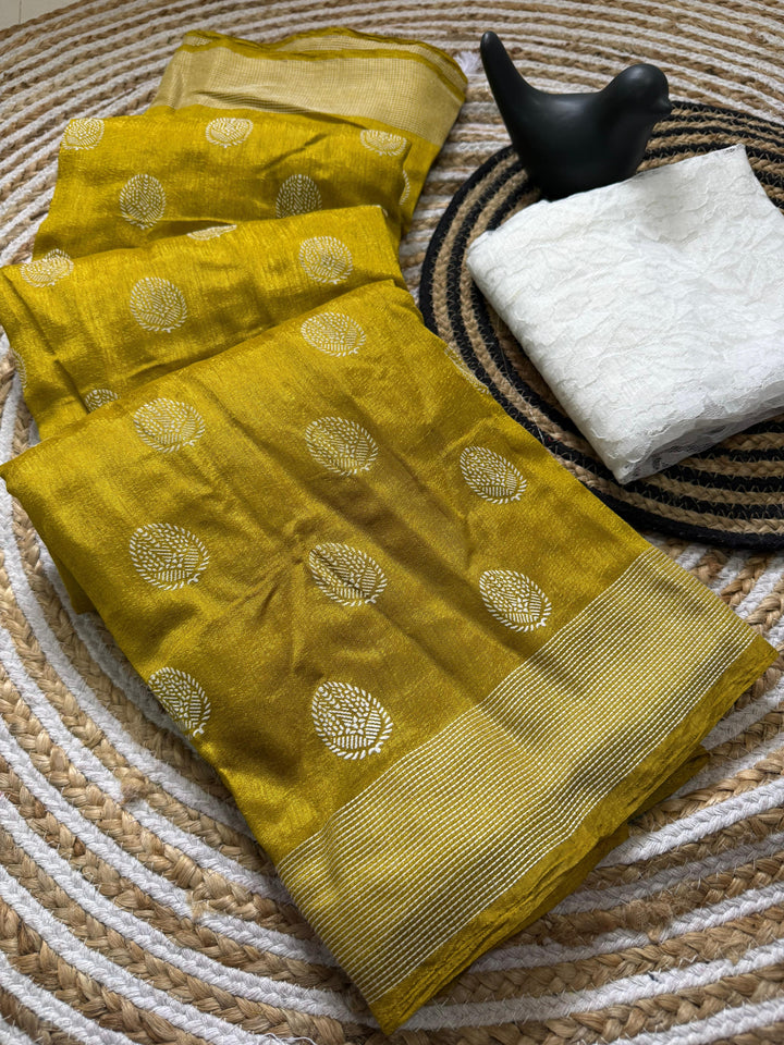 ✨ Bollywood Style Shimmer Vichitra Silk Designer Saree ✨