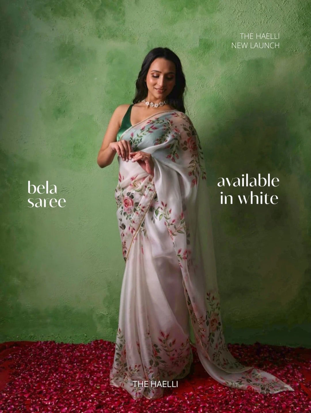 Elegant Floral Silk Saree – Timeless Beauty Redefined ✨🌸