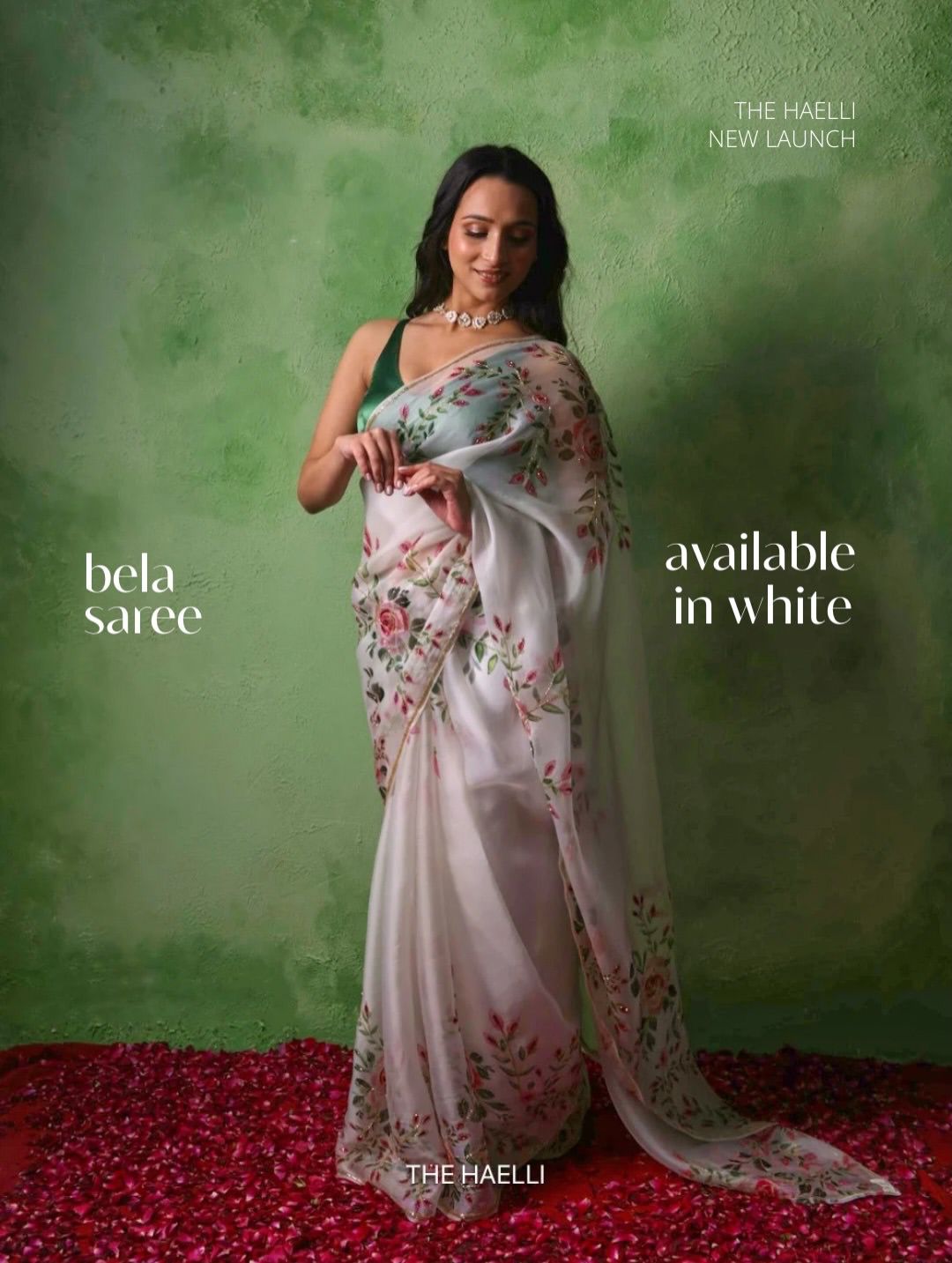 Elegant Floral Silk Saree – Timeless Beauty Redefined ✨🌸