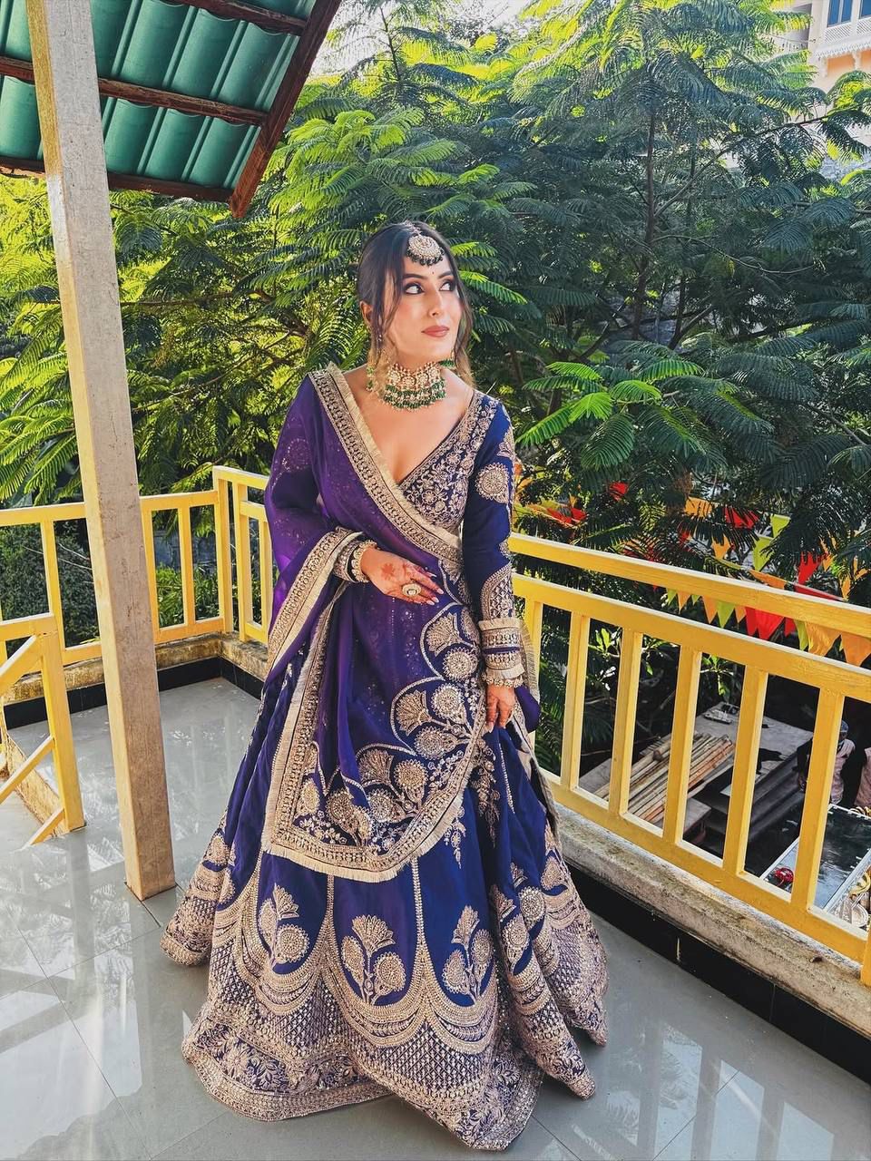 👑✨ Designer Georgette Lehenga Choli Set – Royal Festive Glam ✨👑