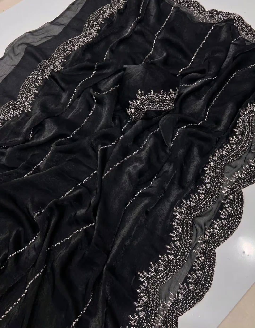 Most Beautiful Saree Collection ✨  🎨 Premium Partywear | Elegant Shine Collection