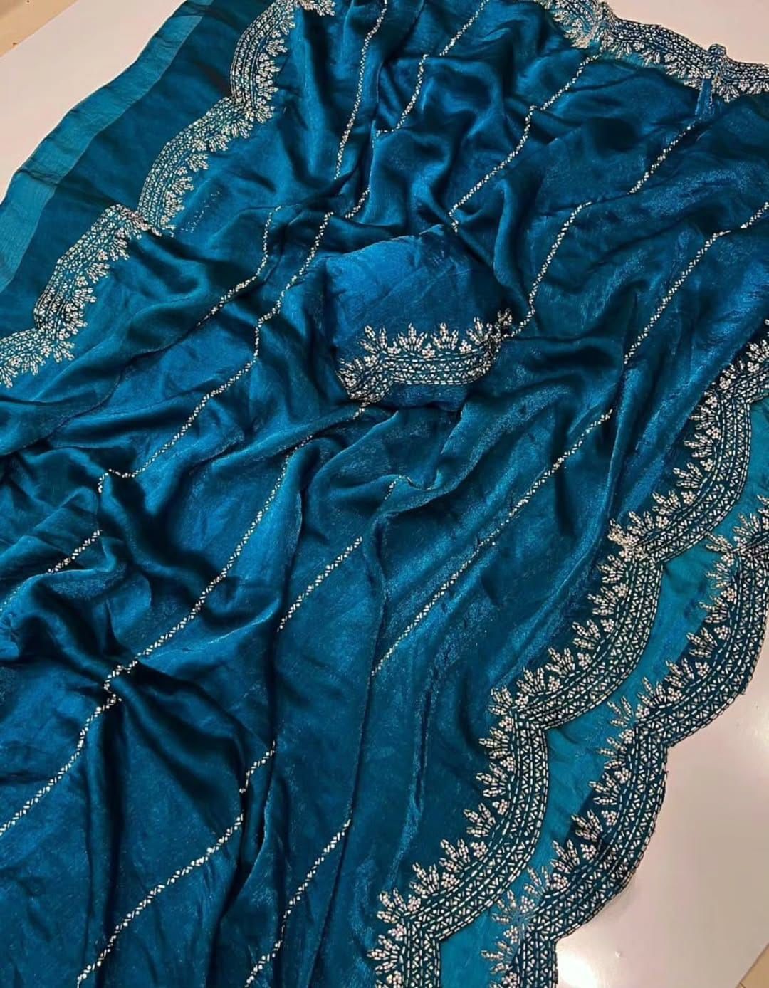 Most Beautiful Saree Collection ✨  🎨 Premium Partywear | Elegant Shine Collection