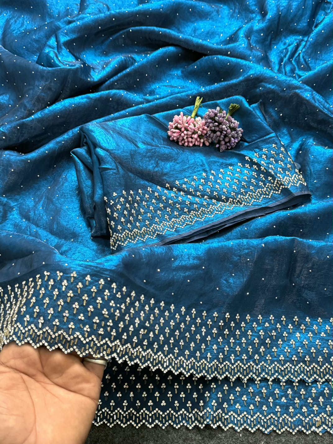🌟 TAMNNA-3 PREMIUM SPACE SILK SAREE COLLECTION 🌟