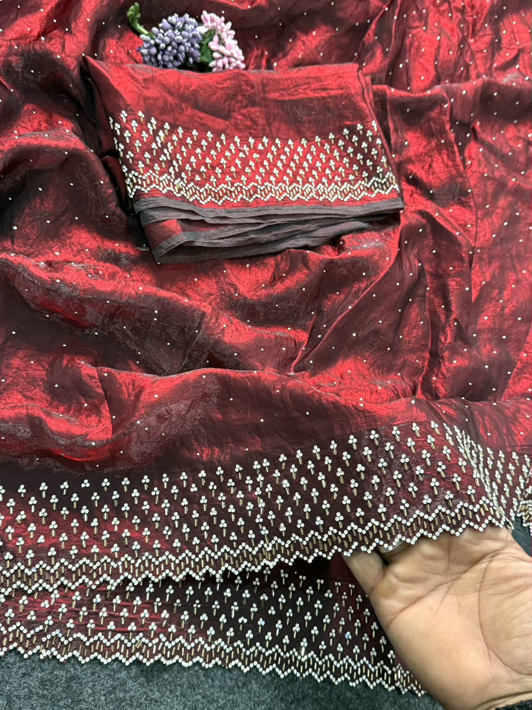 🌟 TAMNNA-3 PREMIUM SPACE SILK SAREE COLLECTION 🌟