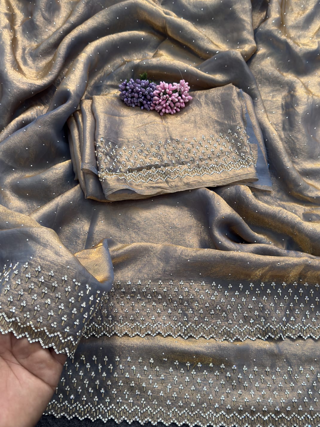 🌟 TAMNNA-3 PREMIUM SPACE SILK SAREE COLLECTION 🌟