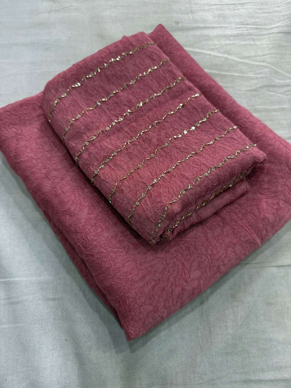New Arrival Rangoli Crush Saree Collection