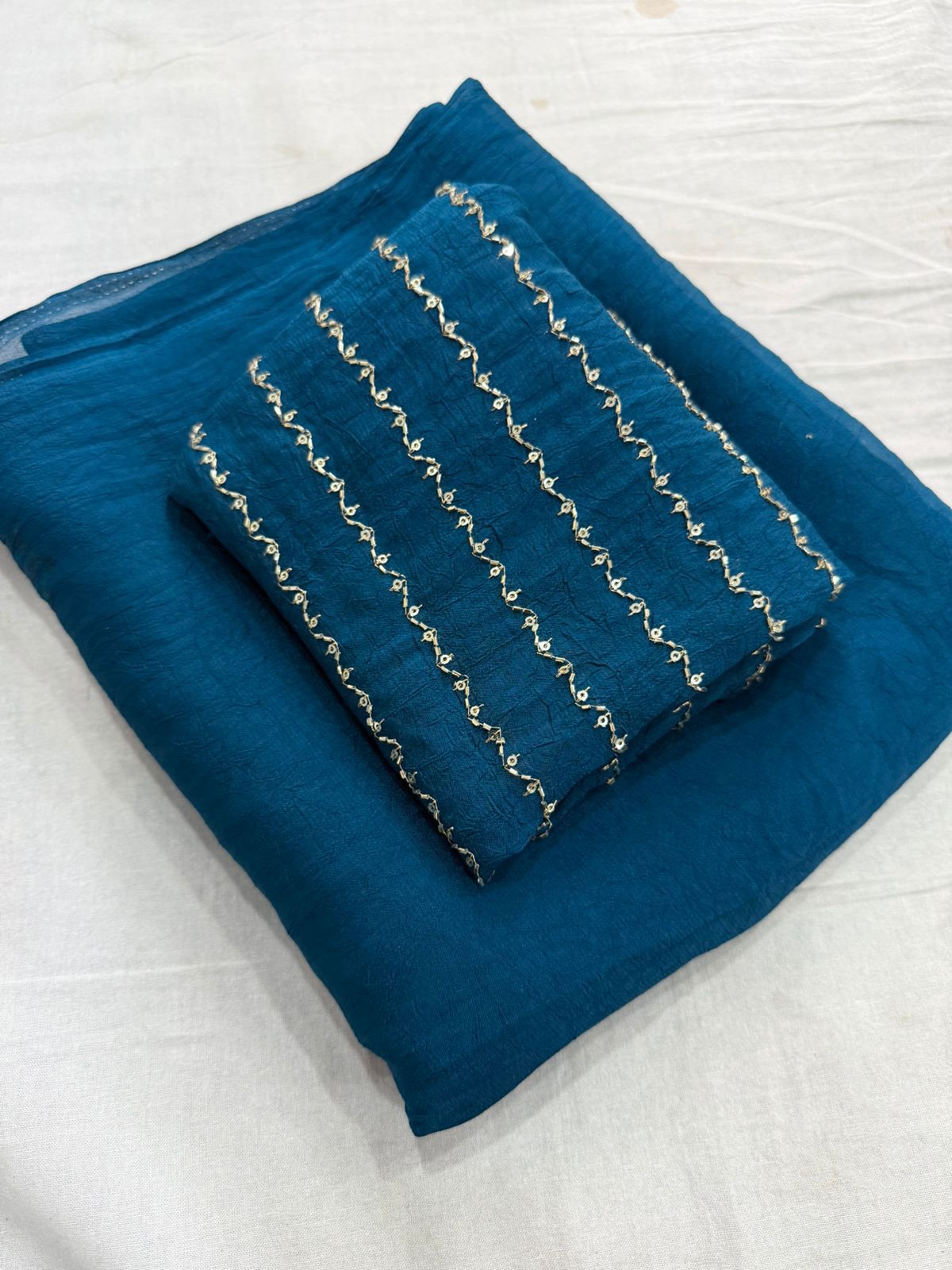 New Arrival Rangoli Crush Saree Collection