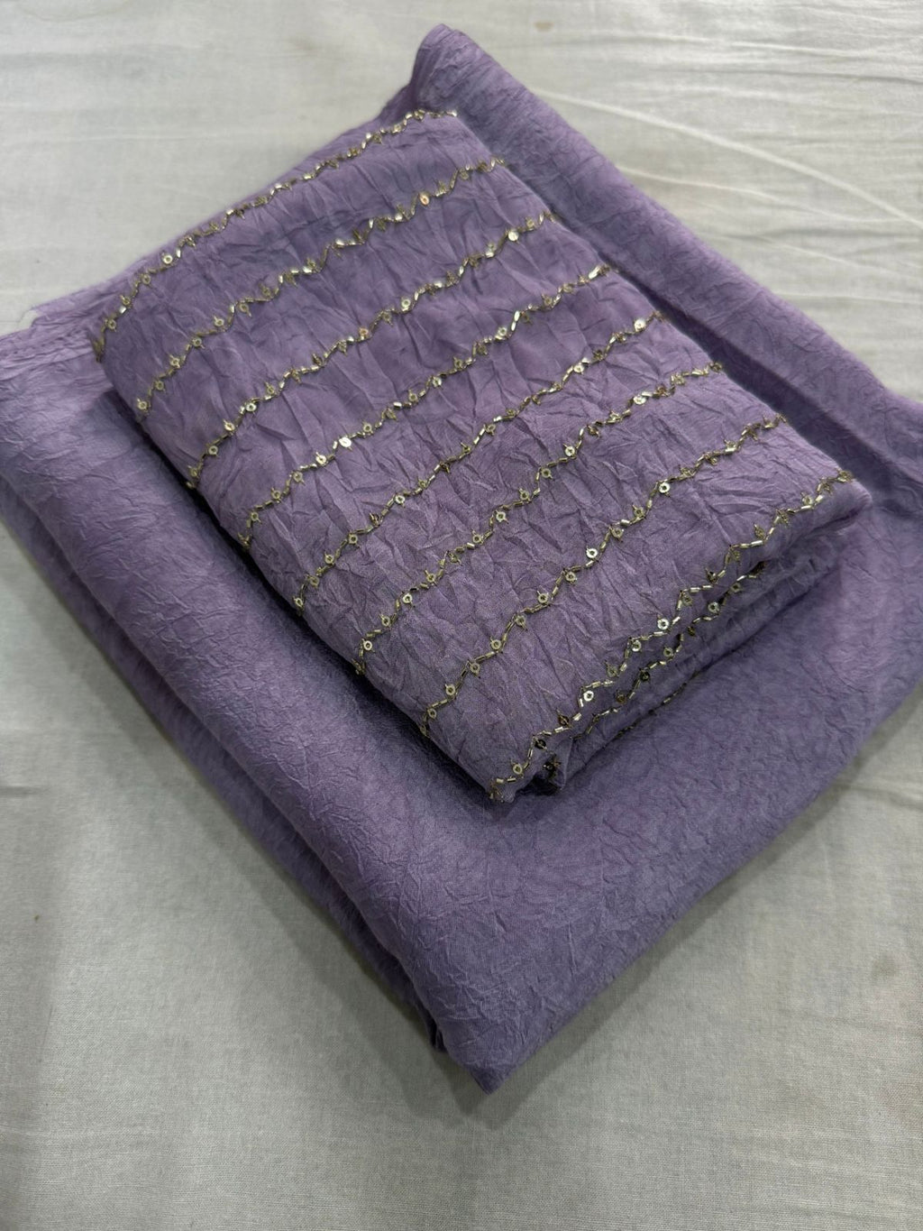 New Arrival Rangoli Crush Saree Collection