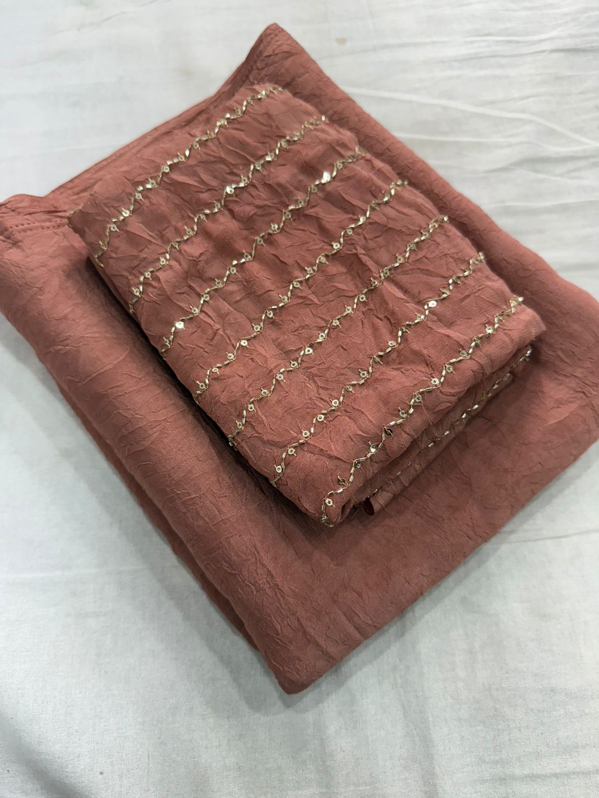 New Arrival Rangoli Crush Saree Collection