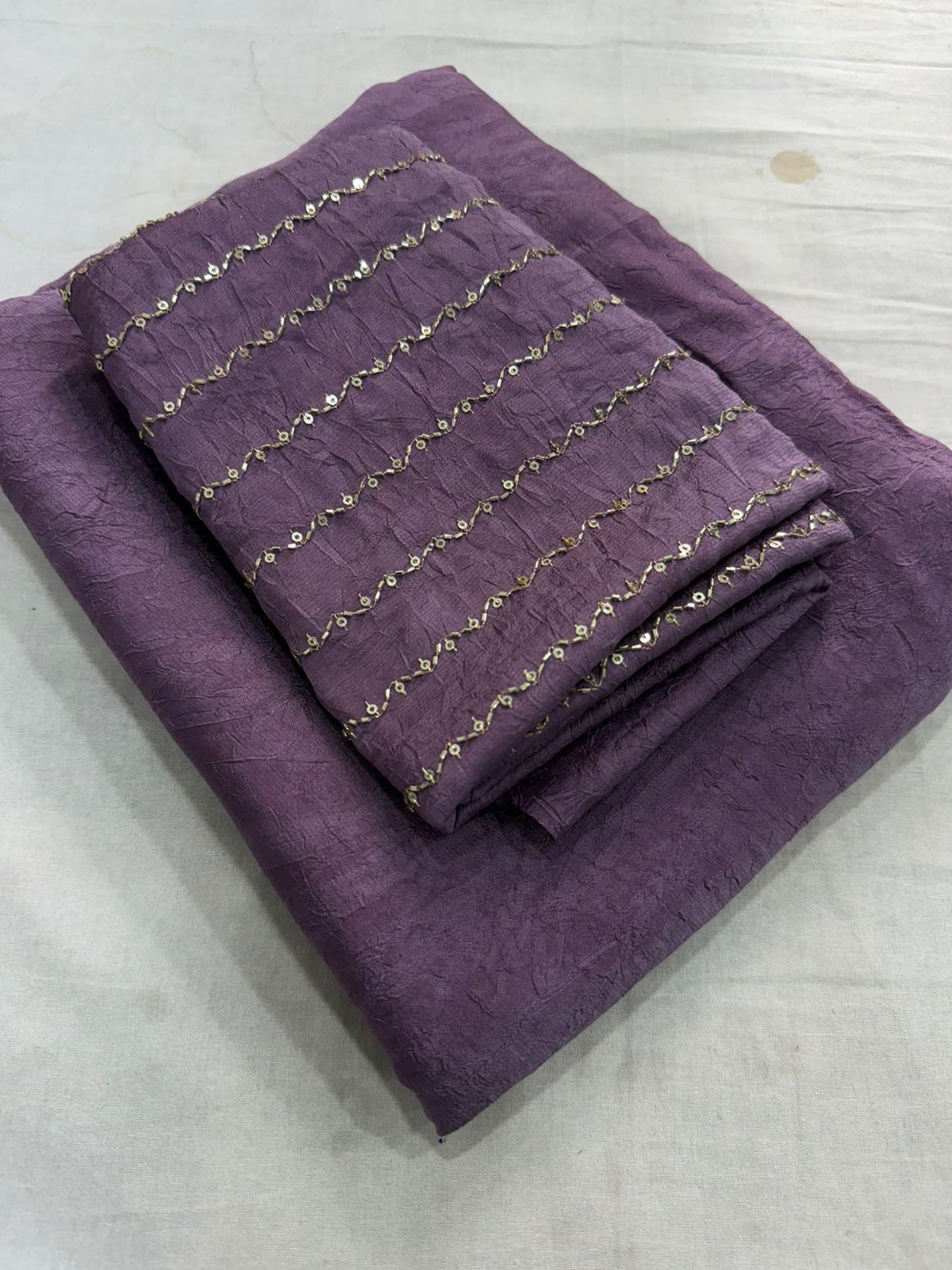 New Arrival Rangoli Crush Saree Collection