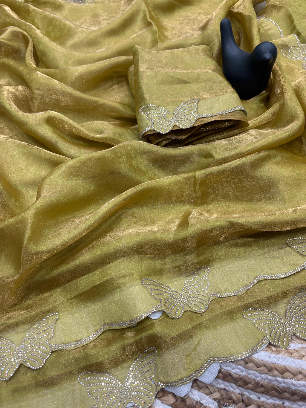 🦋 New Arrival Butterfly Border Saree ✨