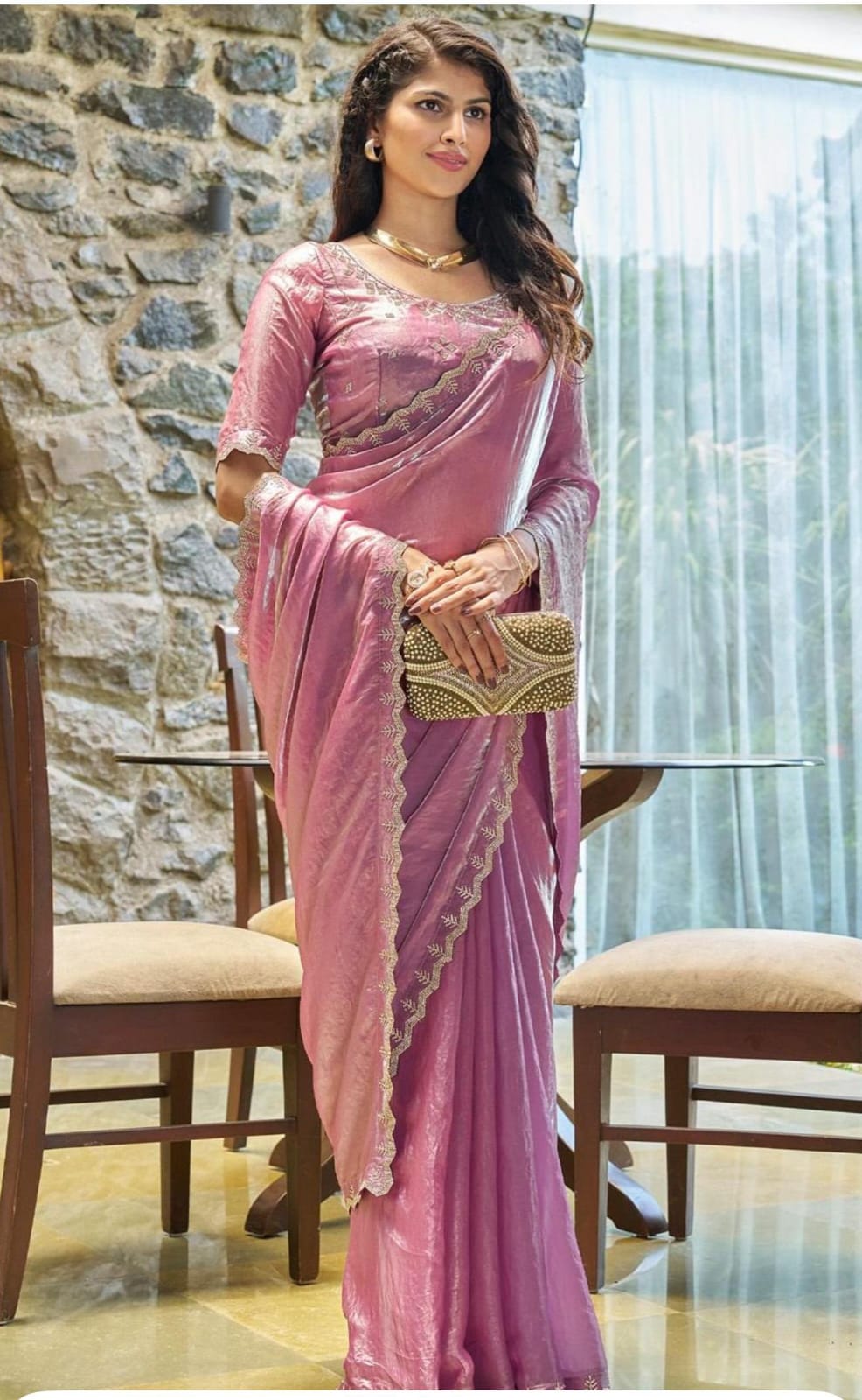 ✨💎 PREMIUM FANDY SATIN SILK SAREE COLLECTION 💎✨