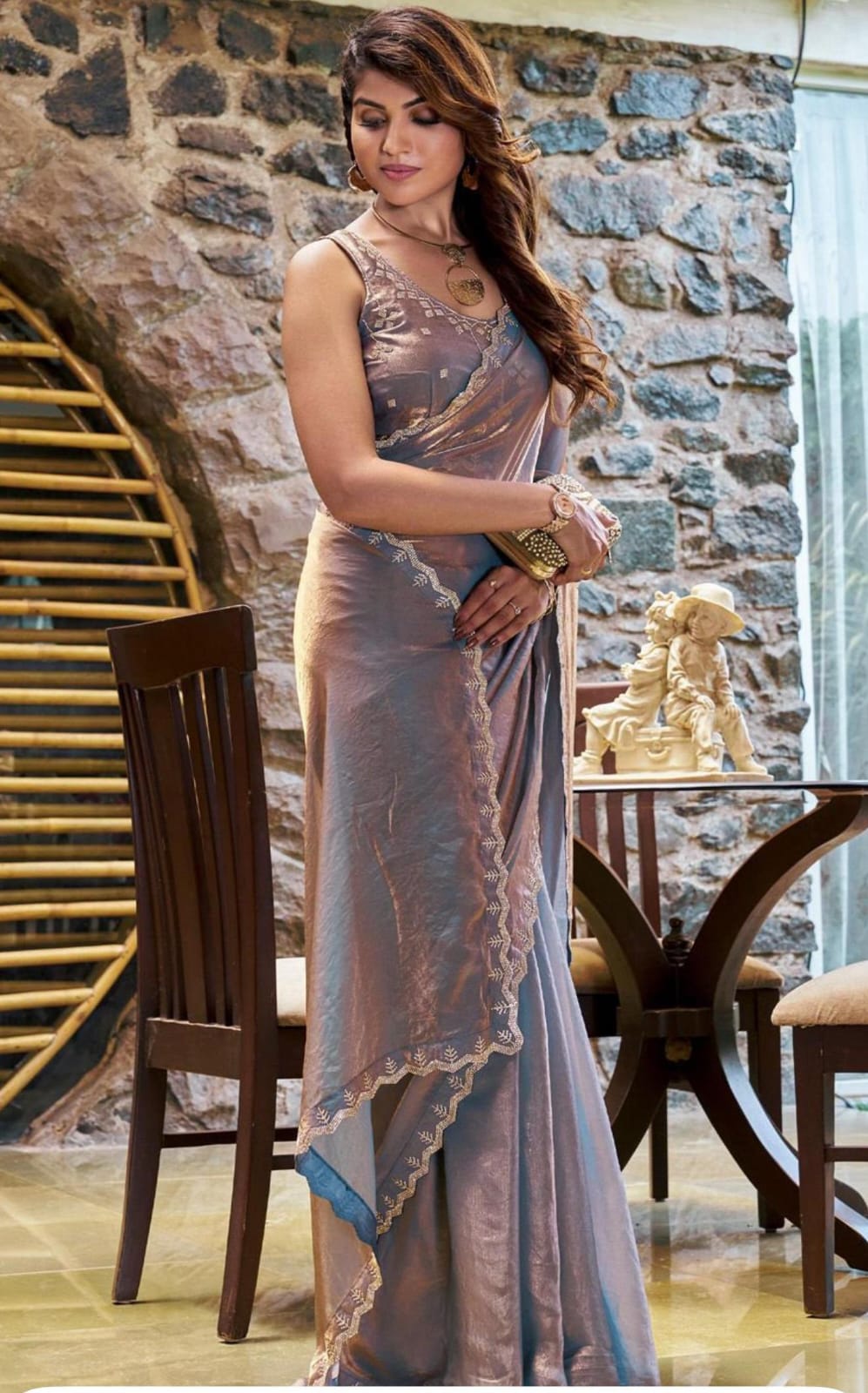 ✨💎 PREMIUM FANDY SATIN SILK SAREE COLLECTION 💎✨