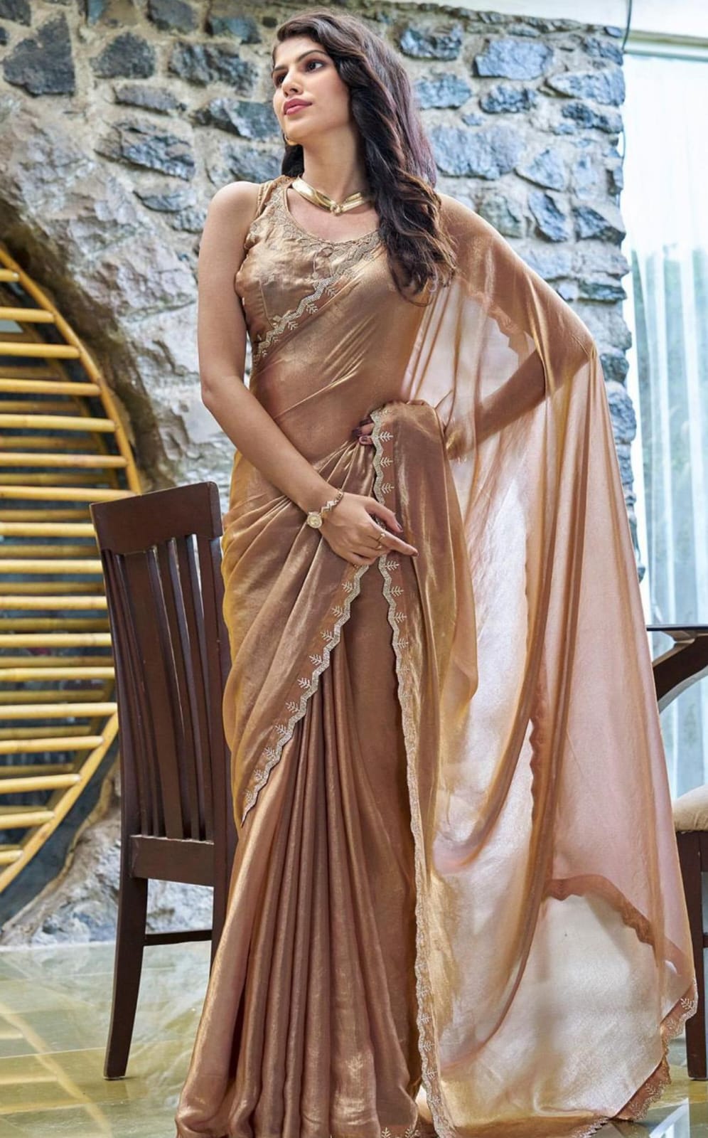 ✨💎 PREMIUM FANDY SATIN SILK SAREE COLLECTION 💎✨