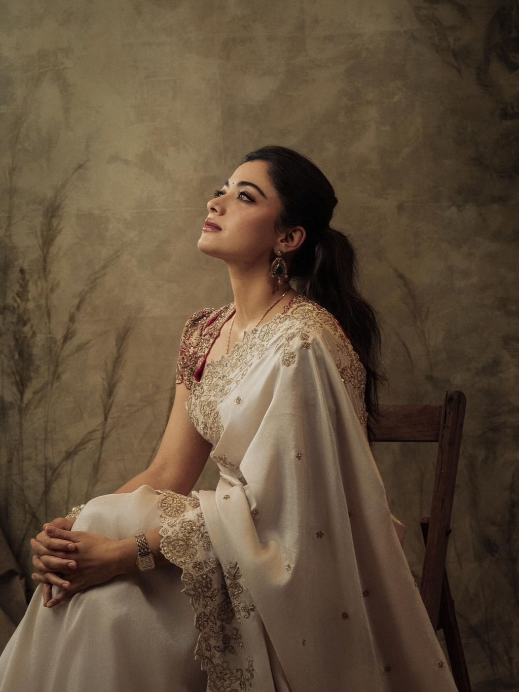 ✨👑 RASHMIKA BOLLYWOOD STYLE DESIGNER SAREE COLLECTION 👑✨ 🌸