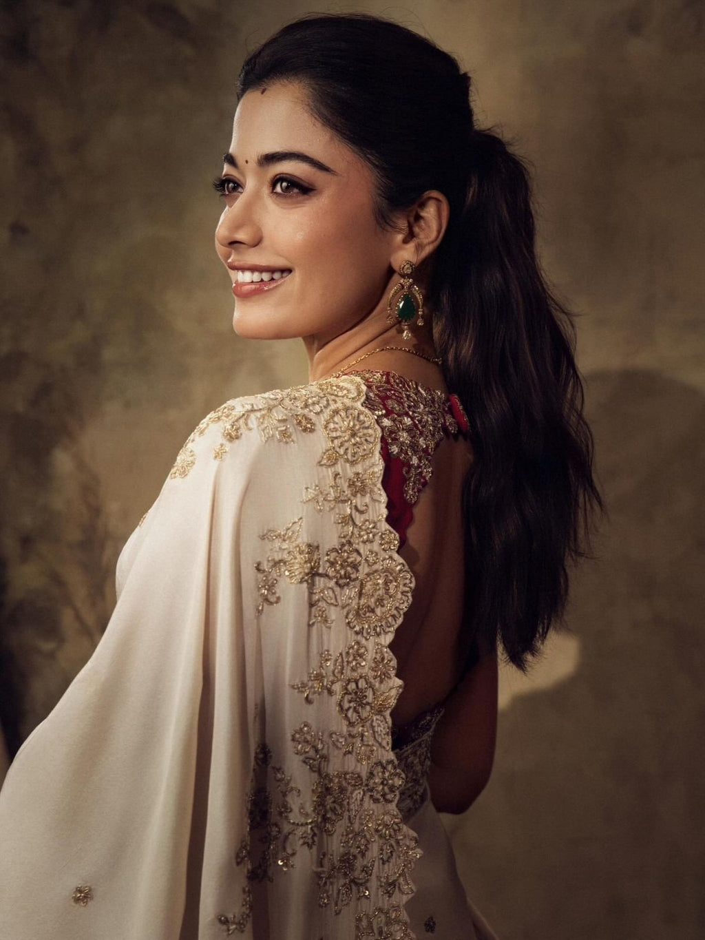 ✨👑 RASHMIKA BOLLYWOOD STYLE DESIGNER SAREE COLLECTION 👑✨ 🌸
