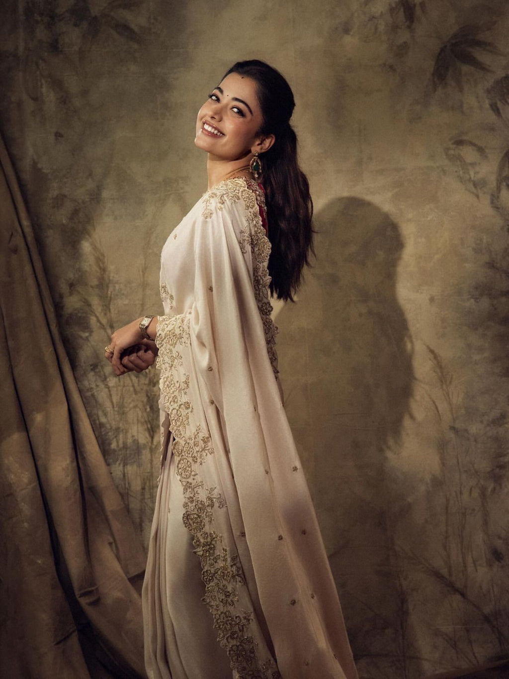 ✨👑 RASHMIKA BOLLYWOOD STYLE DESIGNER SAREE COLLECTION 👑✨ 🌸