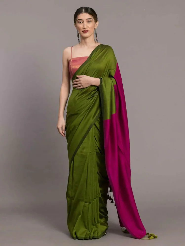 🪡 Beautiful Demanded Half & Half Mal Cotton Saree Collection 🪡