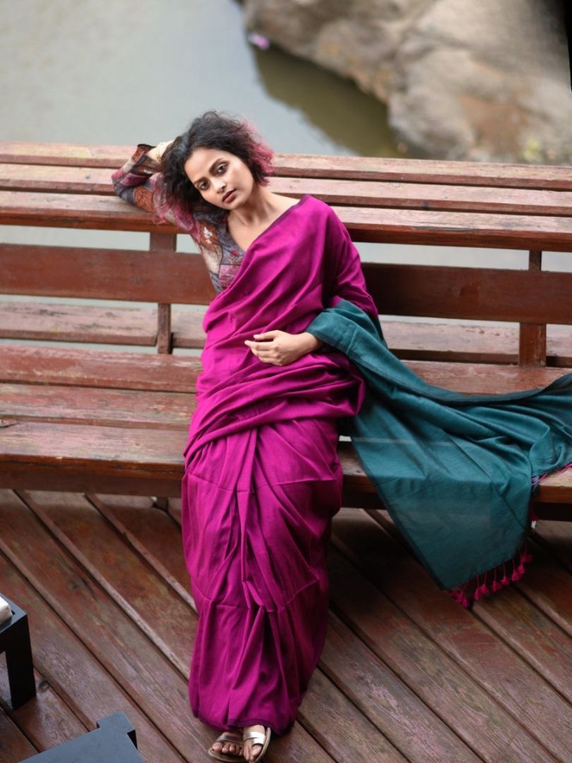 🪡 Beautiful Demanded Half & Half Mal Cotton Saree Collection 🪡