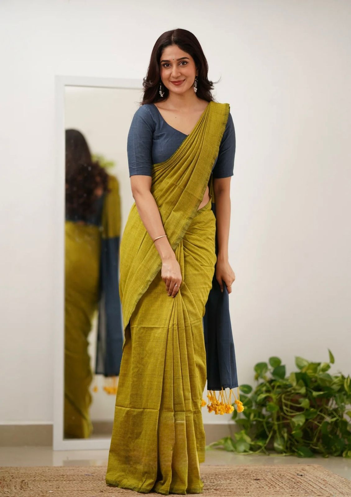 🪡 Beautiful Demanded Half & Half Mal Cotton Saree Collection 🪡