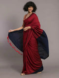 🪡 Beautiful Demanded Half & Half Mal Cotton Saree Collection 🪡
