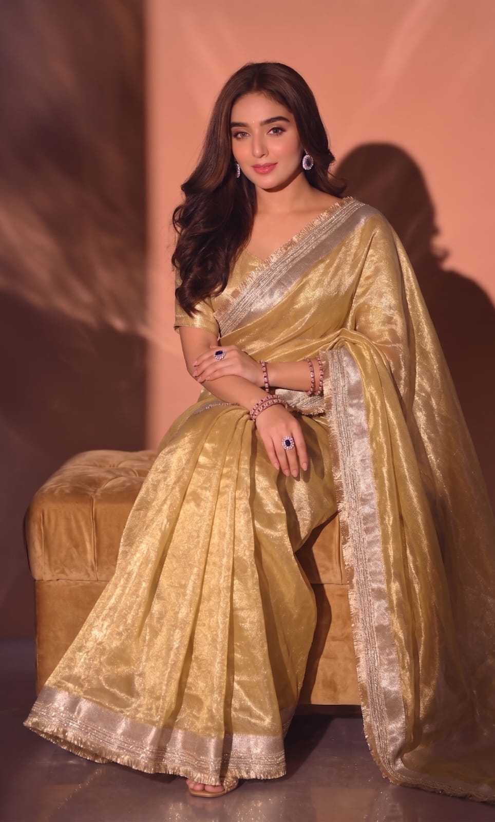✨👑 NEW DESIGNER FANCY TISSUE SILK SAREE COLLECTION 👑✨