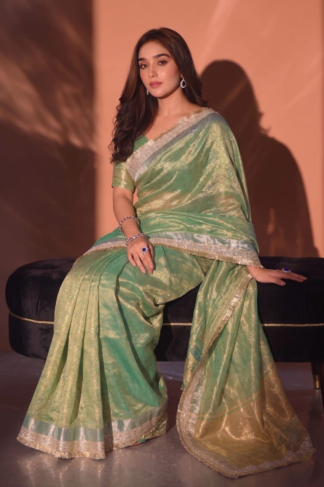 ✨👑 NEW DESIGNER FANCY TISSUE SILK SAREE COLLECTION 👑✨