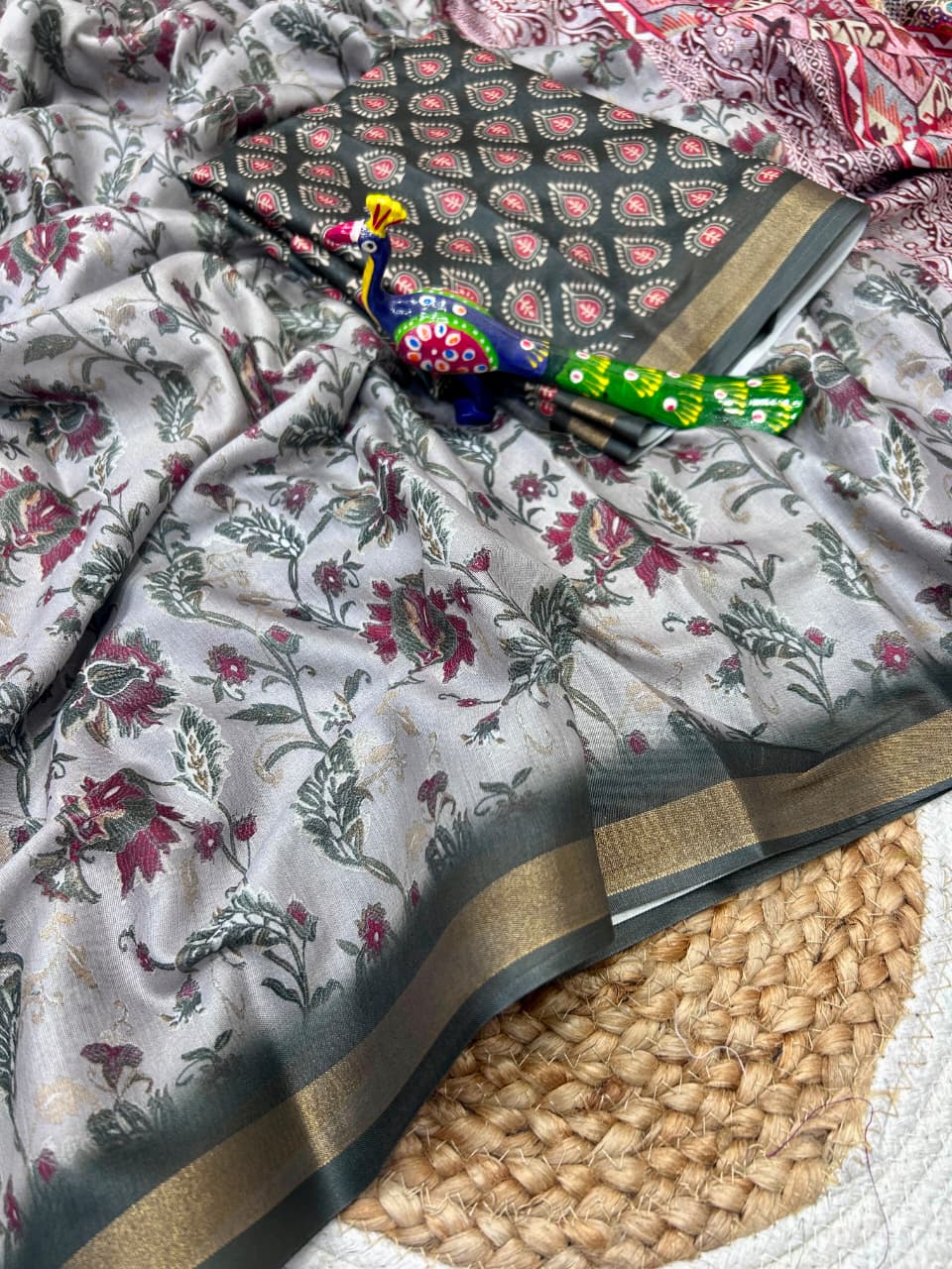 PREMIUM SOFT MAL MAL COTTON DIGITAL PRINT SAREE COLLECTION 👑✨
