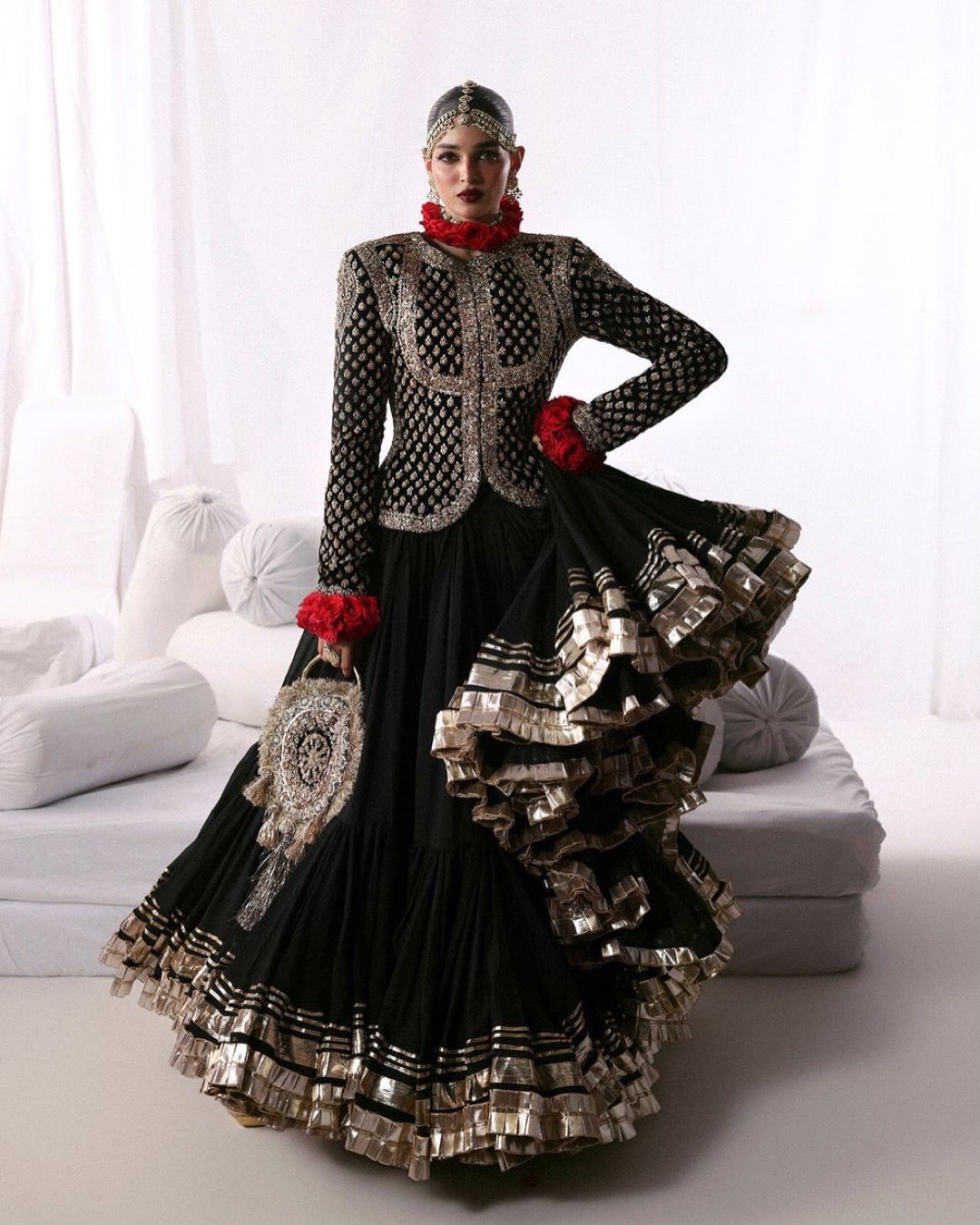 ✨👑 ROYAL DESIGNER FOUX GEORGETTE LEHENGA SET – GRAND 7.5 METER FLAIR COLLECTION 👑✨