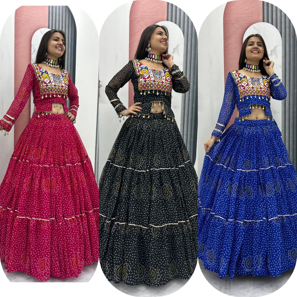 NAVRATRI SPECIAL DESIGNER LEHENGA CHOLI 🪔✨ 💃 BIG 9 METER FLAIR COLLECTION 💃