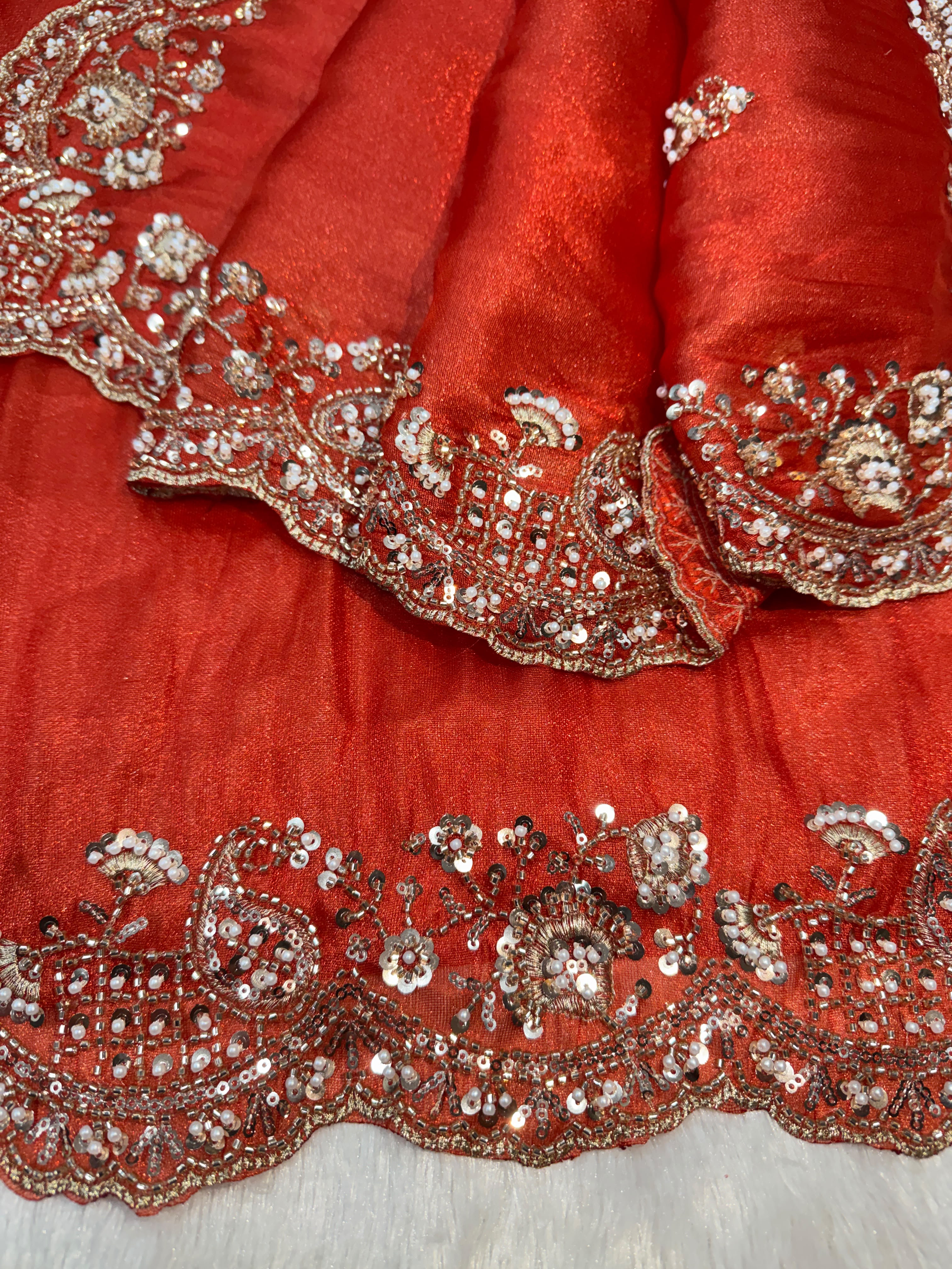 Premium Designer Saree  Premium Soft Tissue Fabric and with blouse