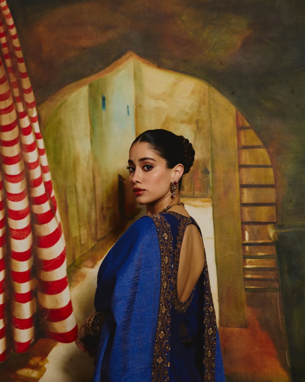 FESTIVE WEAR PREMIUM CHINON ANARKALI SUIT SET