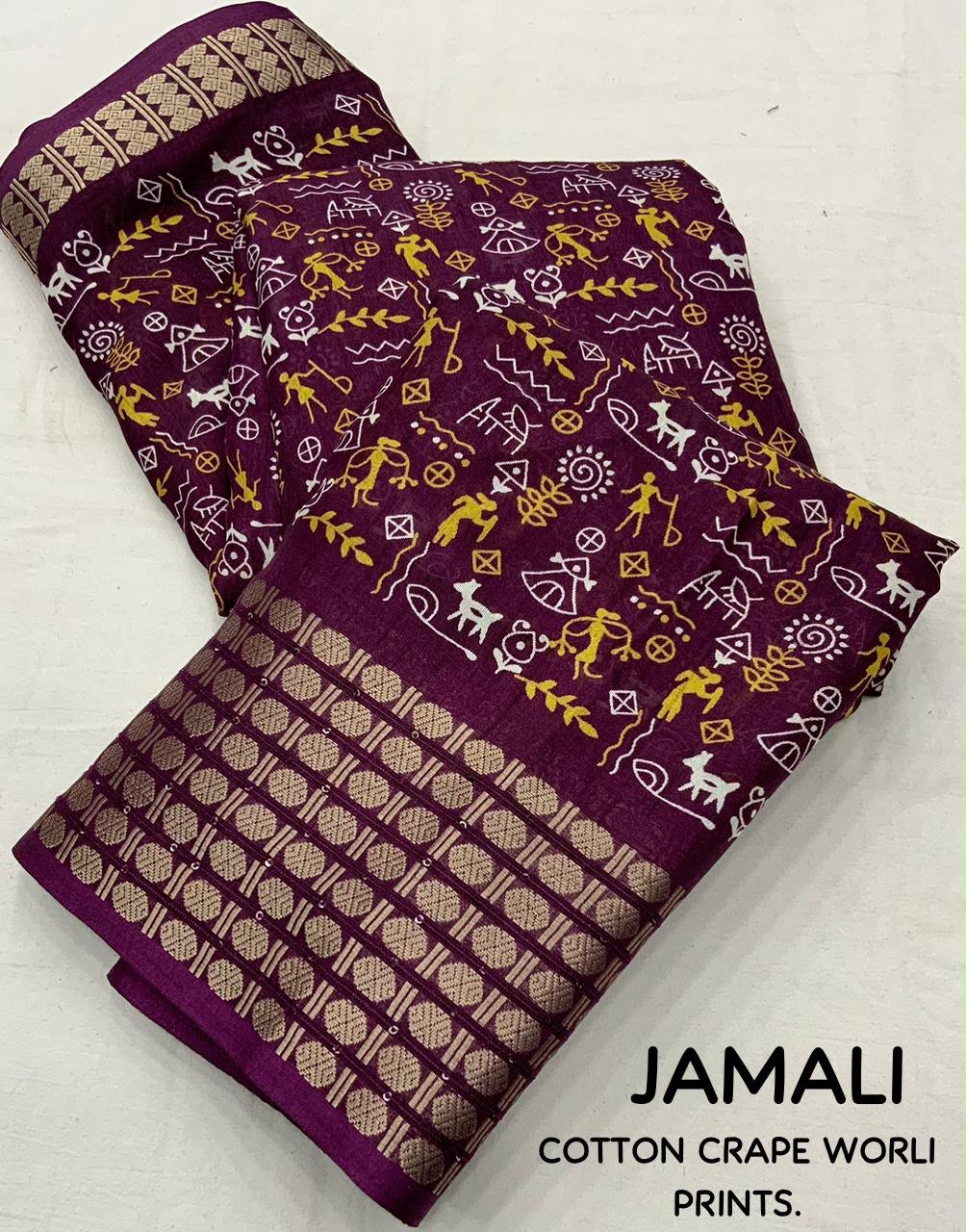 Premium Soft Dola Silk Kalamkari Designer Saree