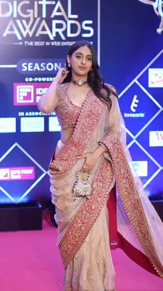AKANSHA RANJAN KAPOOR INSPIRED PREMIUM DESIGNER SAREE COLLECTION